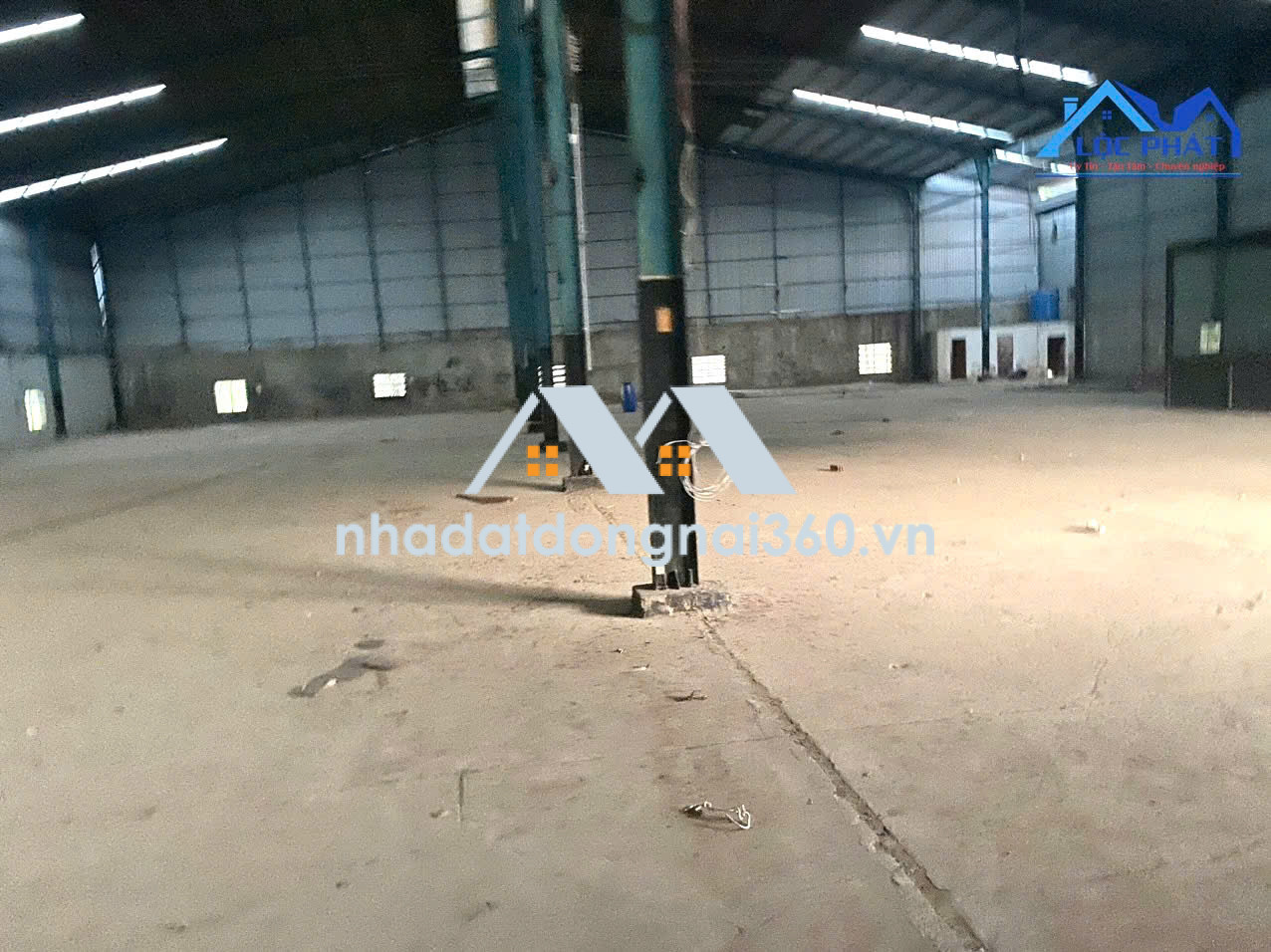 Cho thuê nhà xưởng giá chỉ 65 triệu dt: 1.800m2. Hố Nai-Tp Đồng Nai