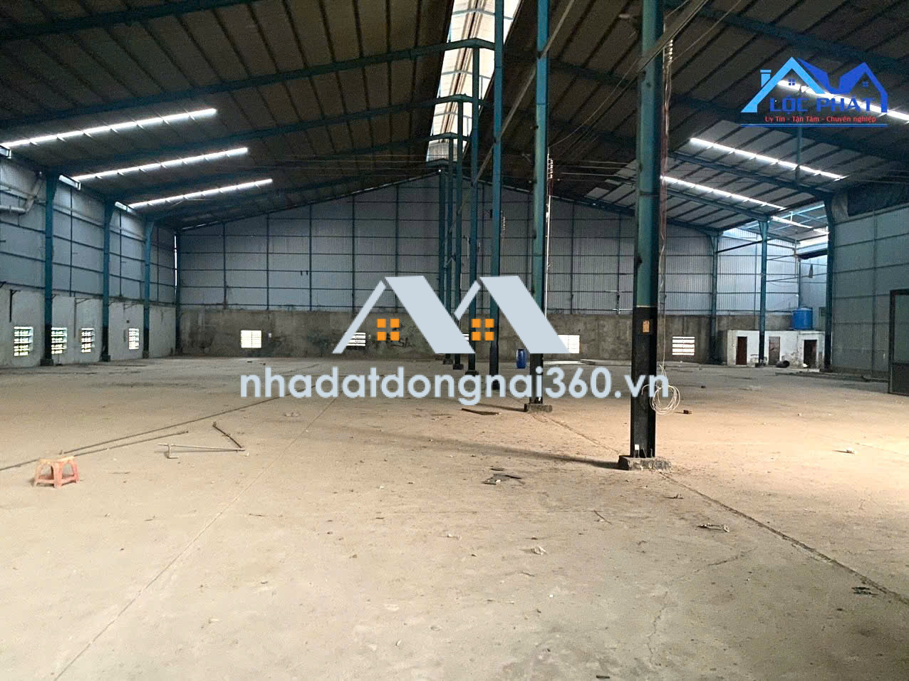 Cho thuê nhà xưởng giá chỉ 65 triệu dt: 1.800m2. Hố Nai-Tp Đồng Nai