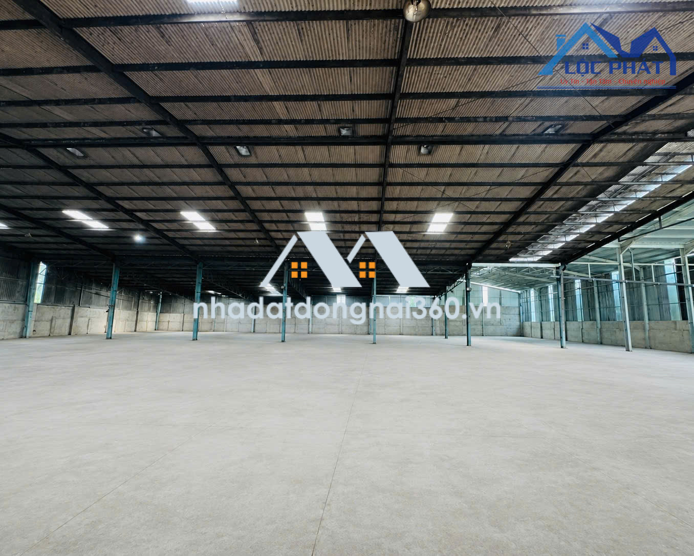 Cho thuê nhà xưởng 3.000m² giá rẻ chỉ 90 triệu/tháng. Trảng Bom-Đồng Nai