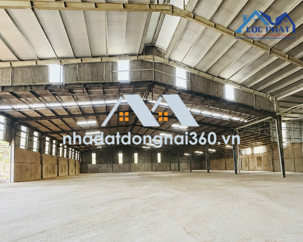 Cho thuê nhà xưởng 3.000m² giá rẻ chỉ 90 triệu/tháng. Trảng Bom-Đồng Nai