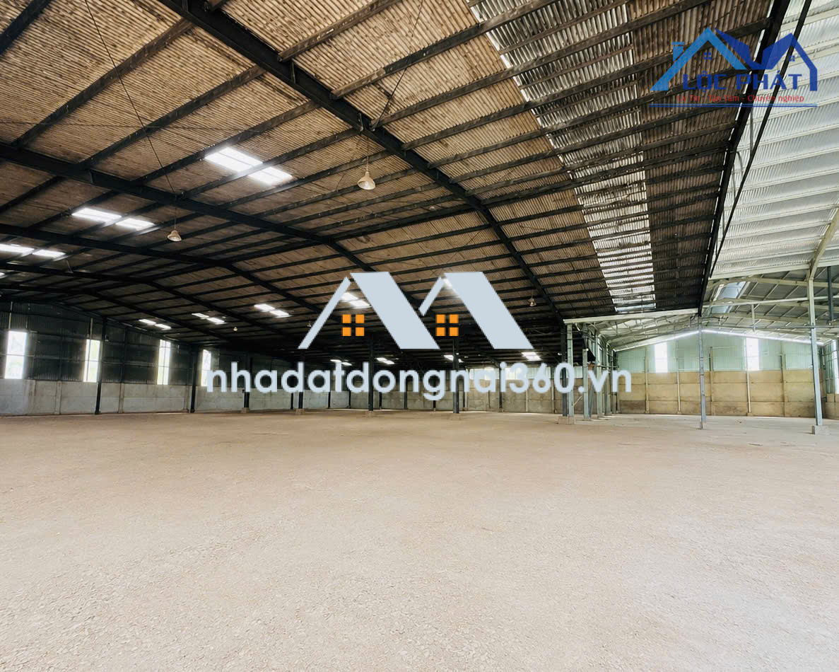 Cho thuê nhà xưởng 3.000m² giá rẻ chỉ 90 triệu/tháng. Trảng Bom-Đồng Nai