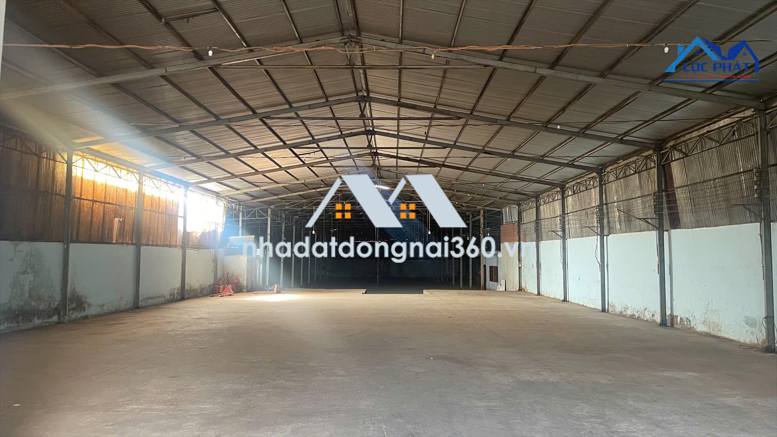 Cho thuê xưởng SX 3200m2 phường Long Bình, Đồng Nai giá 120tr