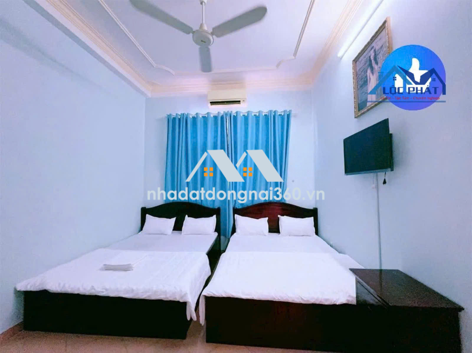 Bán Khách Sạn 1 trệt 2 lầu tại Phường Hóa An TP Biên Hòa dt 800m2 giá 30 tỷ