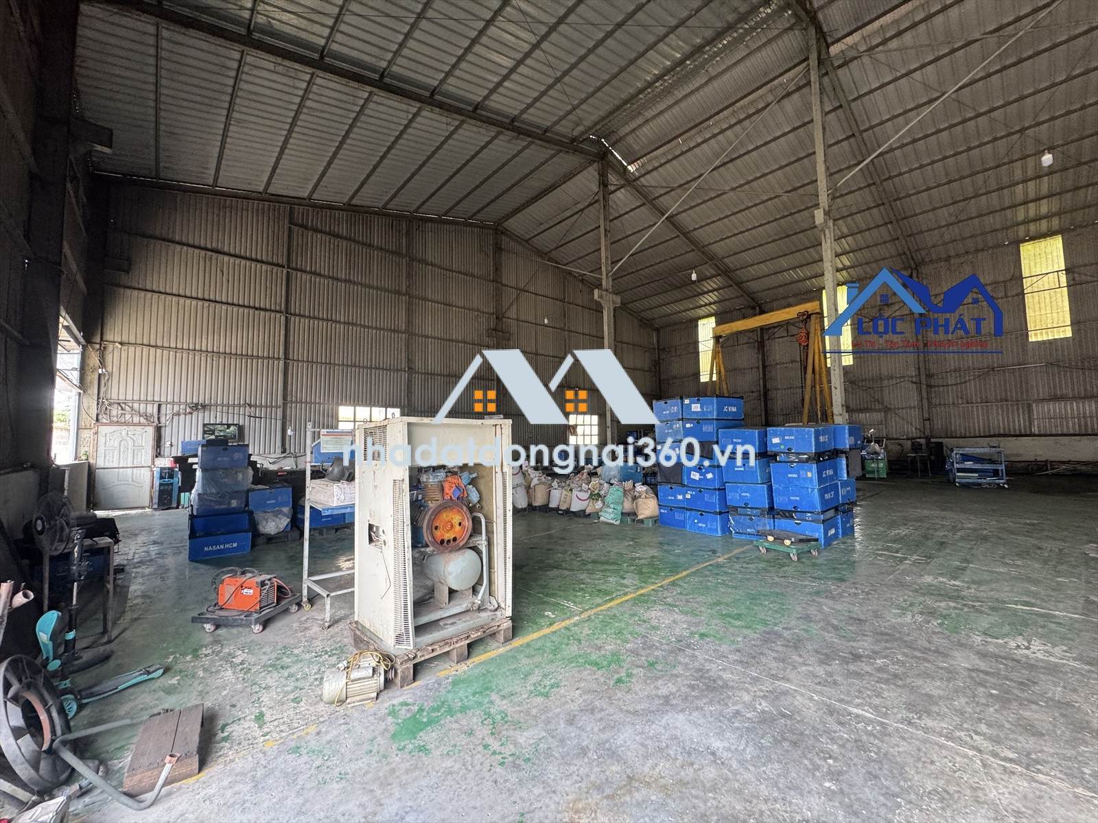 Cho thuê nhà xưởng 1.120m2 giá chỉ 65 triệu. Tam Phước-Biên Hòa-Đồng Nai