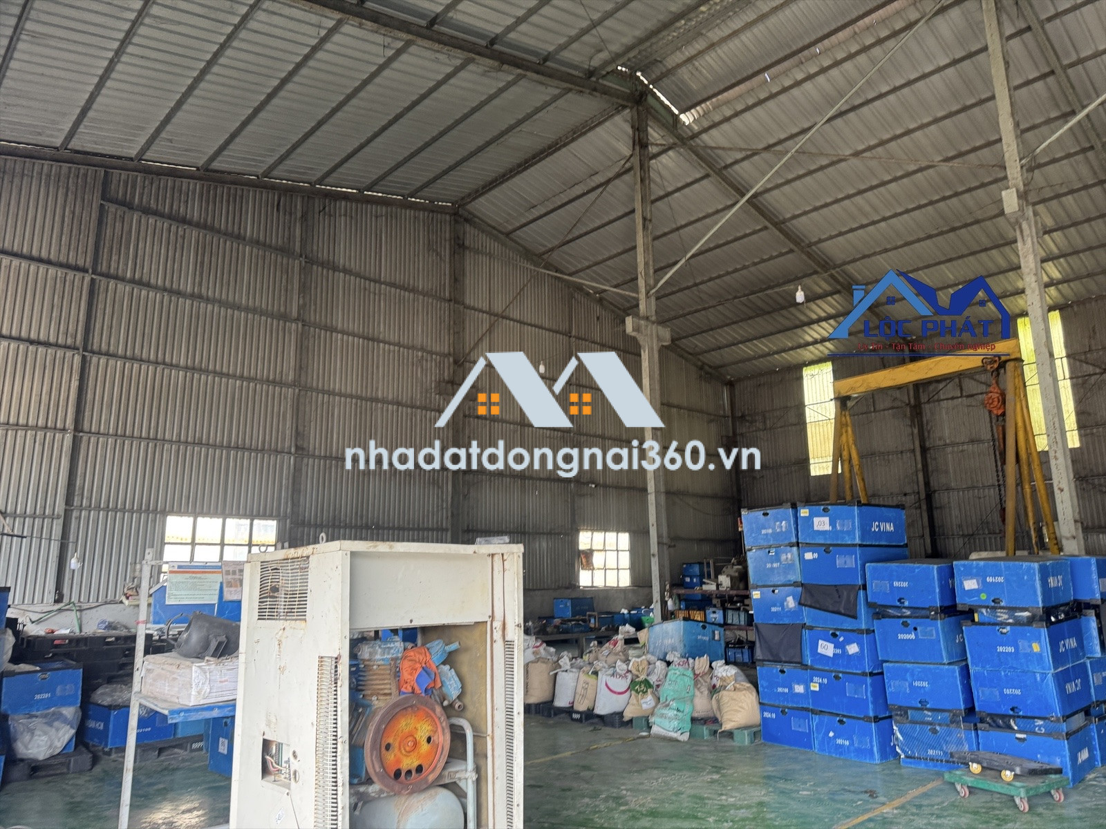 Cho thuê nhà xưởng 1.120m2 giá chỉ 65 triệu. Tam Phước-Biên Hòa-Đồng Nai