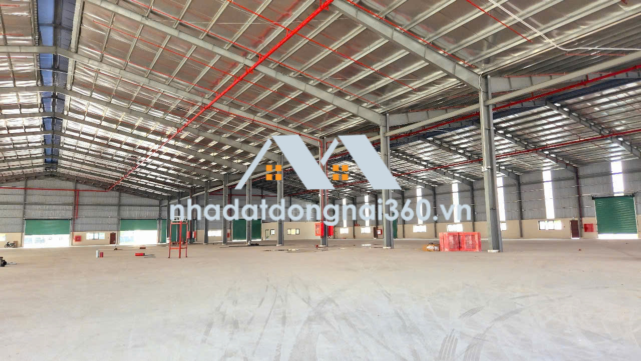 Cho thuê nhà xưởng KCN Đồng Nai DT 5231m2 giá 4,6 USD m2/tháng tương đương 625 triệu/tháng