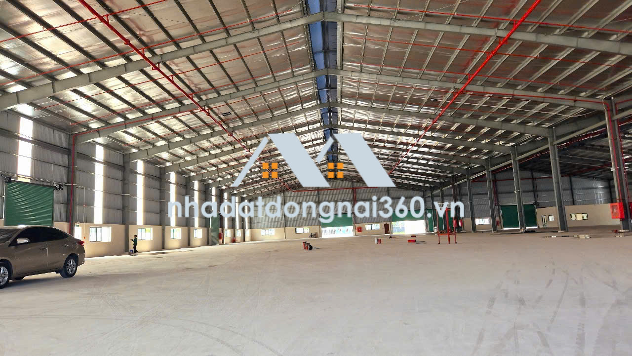 Cho thuê nhà xưởng KCN Đồng Nai DT 5231m2 giá 4,6 USD m2/tháng tương đương 625 triệu/tháng