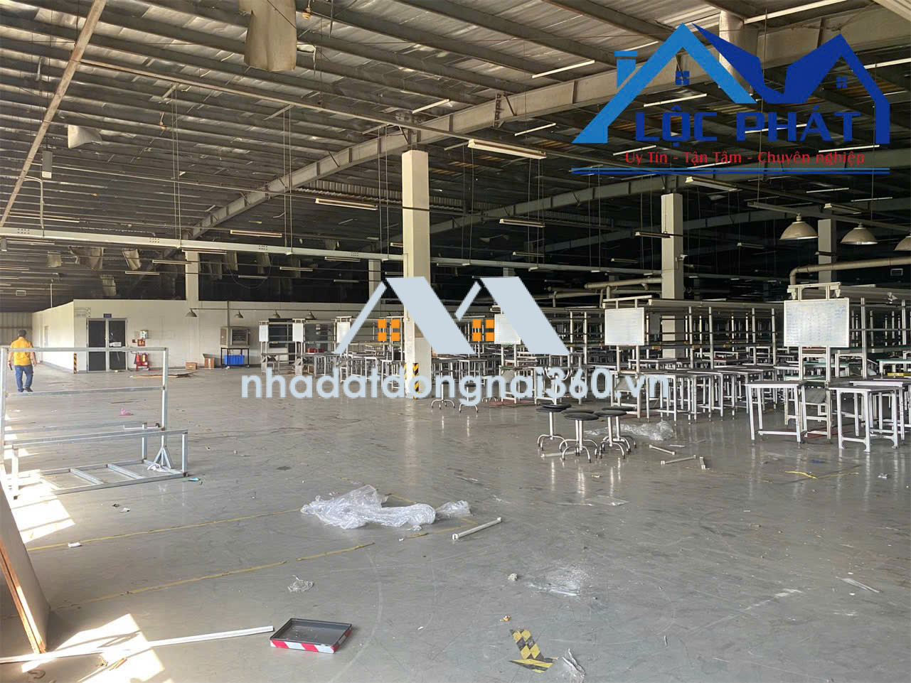 Cho thuê nhà xưởng 10.700m2 giá 1 tỷ 50 triệu. KCN Biên Hoà-TP Đồng Nai