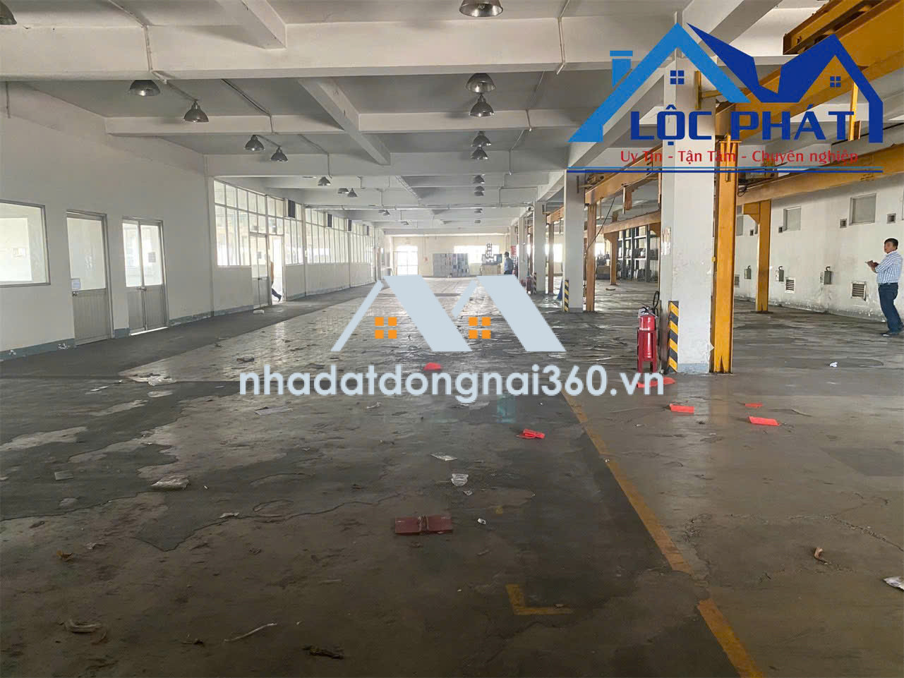 Cho thuê xưởng 10.700m2 giá chỉ 1 tỷ 50 triệu. KCN Biên Hoà-TP Đồng Nai