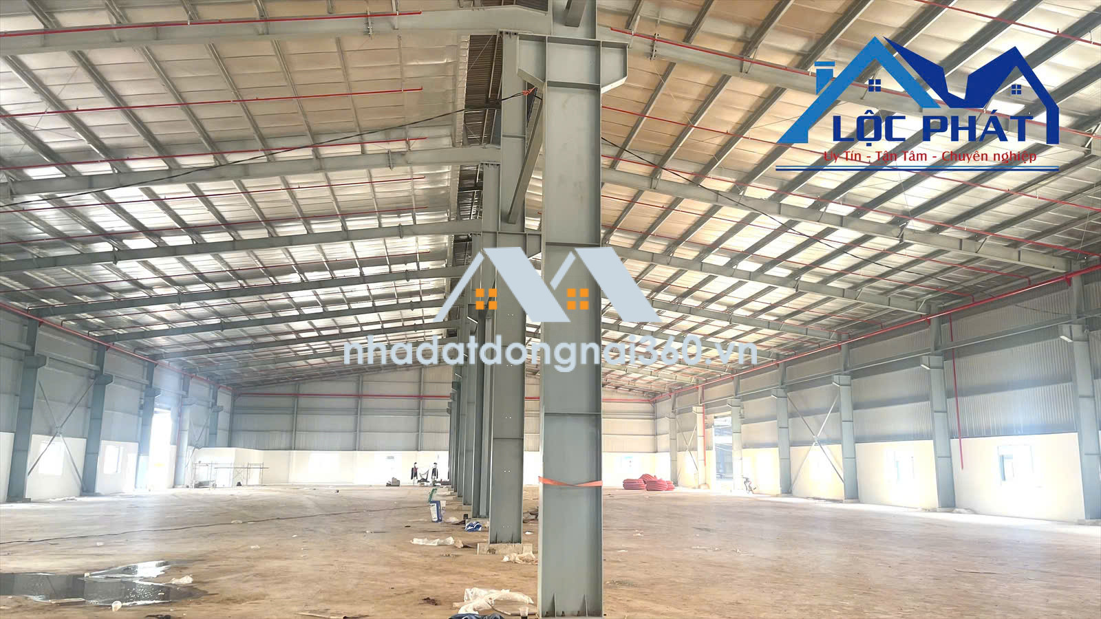 Cho thuê xưởng mới 100% 3.085m2 giá Cực Tốt. Trong KCN Dầu Giây-Đồng Nai