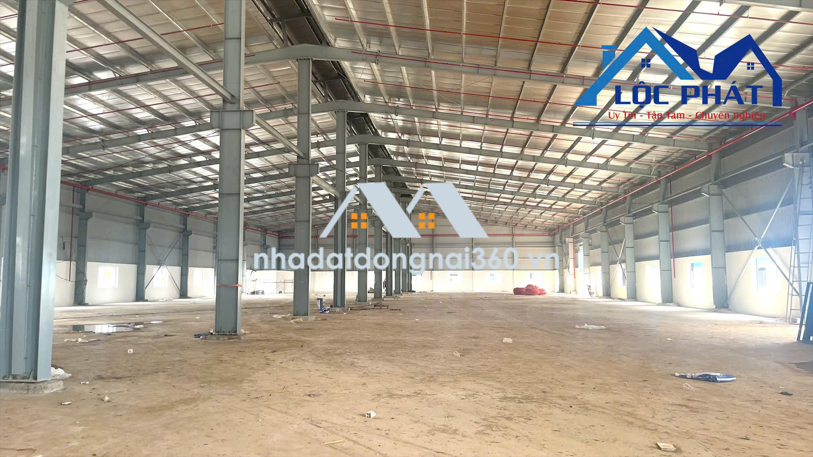 Cho thuê xưởng mới 100% 3.085m2 giá rẻ chỉ 265 triệu. Trong KCN Dầu Giây-Đồng Nai