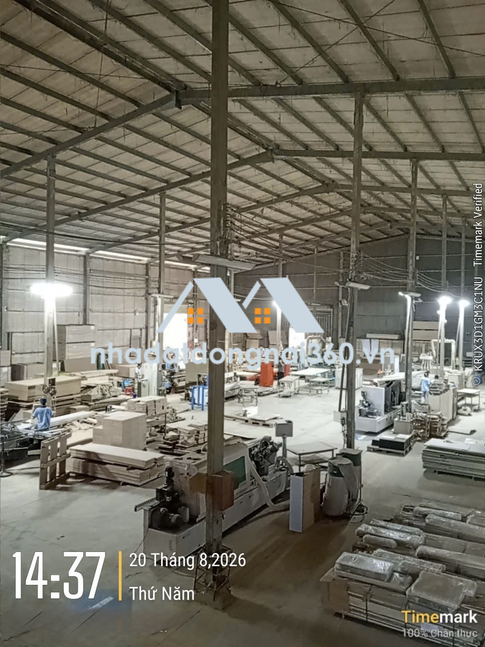 Cho thuê nhà xưởng 3.200m2. Thiện Tân-Vĩnh Cửu-Đồng Nai. Giá Cực Rẻ