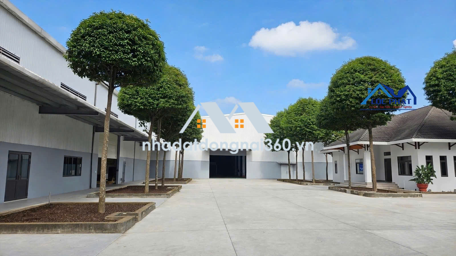 Cho thuê kho, nhà xưởng tại Phường Tam Phước, Đồng Nai giá 351 Triệu