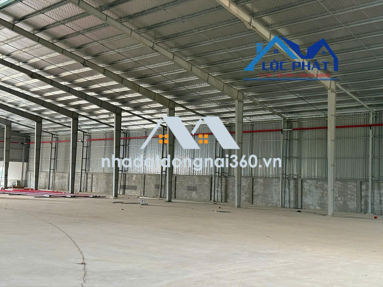 Cho thuê nhà xưởng 3.400m2 giá 120 triệu. Trảng Dài-Biên Hòa-Đồng Nai