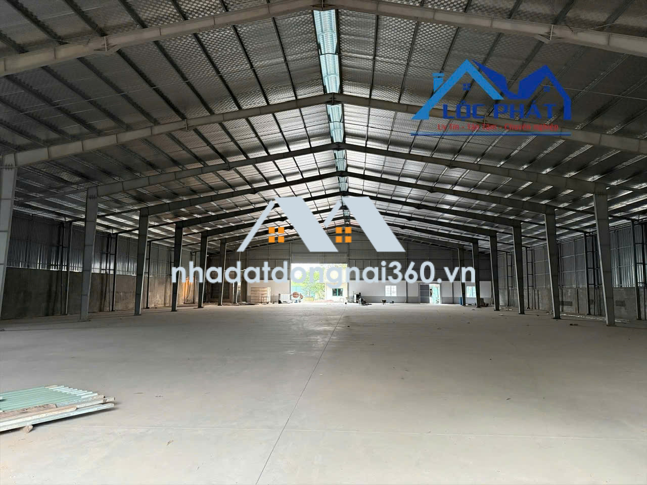 Cho thuê nhà xưởng 3.400m2 giá 120 triệu. Trảng Dài-Biên Hòa-Đồng Nai
