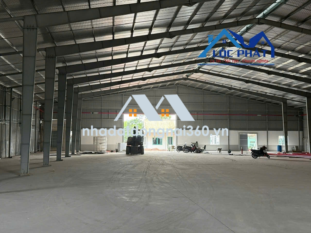 Cho thuê nhà xưởng 3.400m2 giá 120 triệu. Trảng Dài-Biên Hòa-Đồng Nai