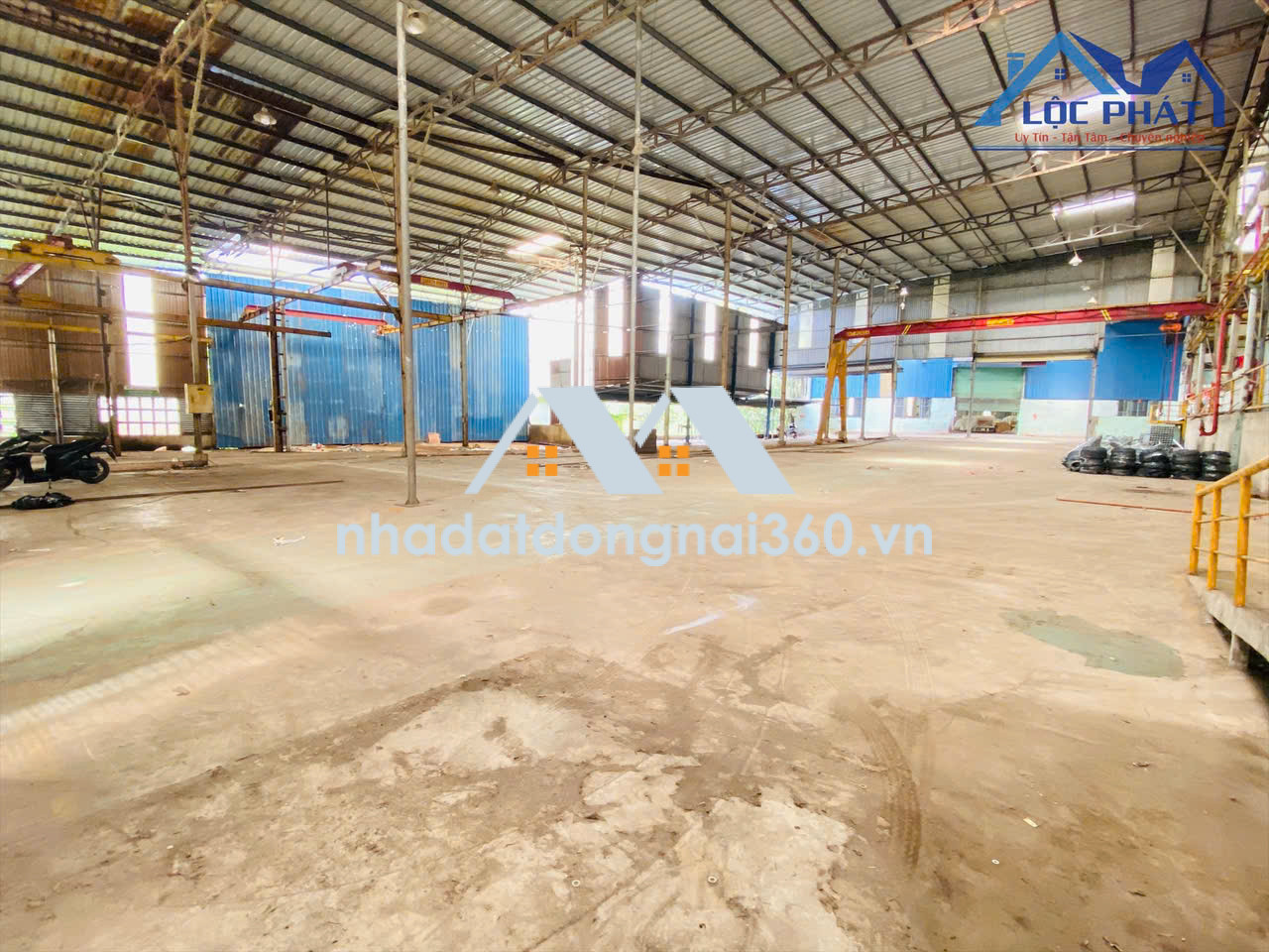 Cho thuê nhà xưởng giá rẻ chỉ 680 triệu/tháng 10.500m². Biên Hòa-Đồng Nai