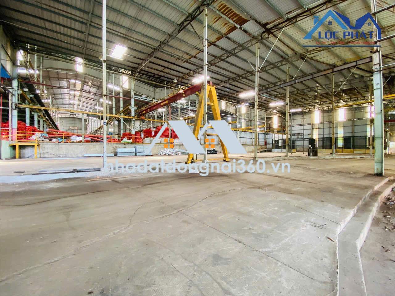 Cho thuê nhà xưởng 10.500m² Hóa An, Đồng Nai giá 65.000đ/m²/tháng