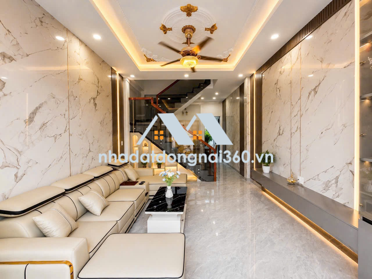 BIÊN HÒA - NHÀ 1 TRỆT 1 LẦU MỚI GẦN CHỢ ĐỒN - 3,2 TỶ