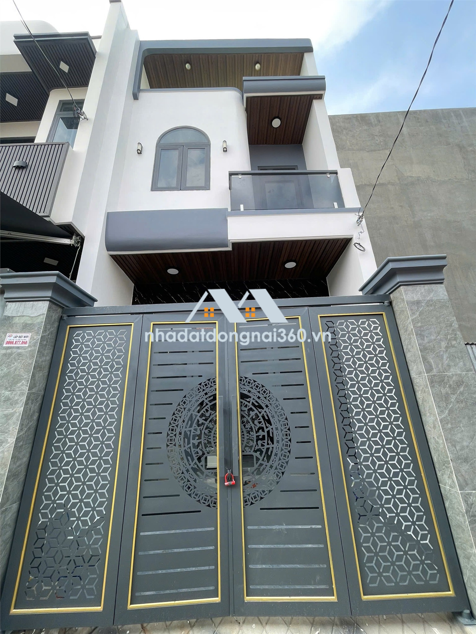BIÊN HÒA - NHÀ 1 TRỆT 1 LẦU MỚI GẦN CHỢ ĐỒN - 3,2 TỶ