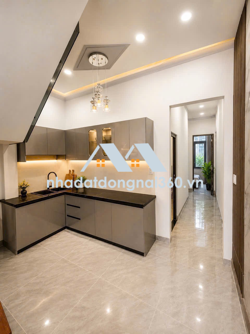 BIÊN HÒA - NHÀ 1 TRỆT 1 LẦU MỚI GẦN CHỢ ĐỒN - 3,2 TỶ