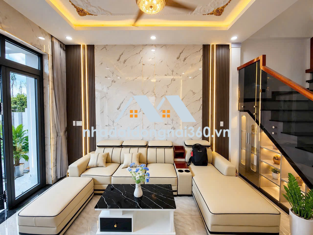 BIÊN HÒA - NHÀ 1 TRỆT 1 LẦU MỚI GẦN CHỢ ĐỒN - 3,2 TỶ