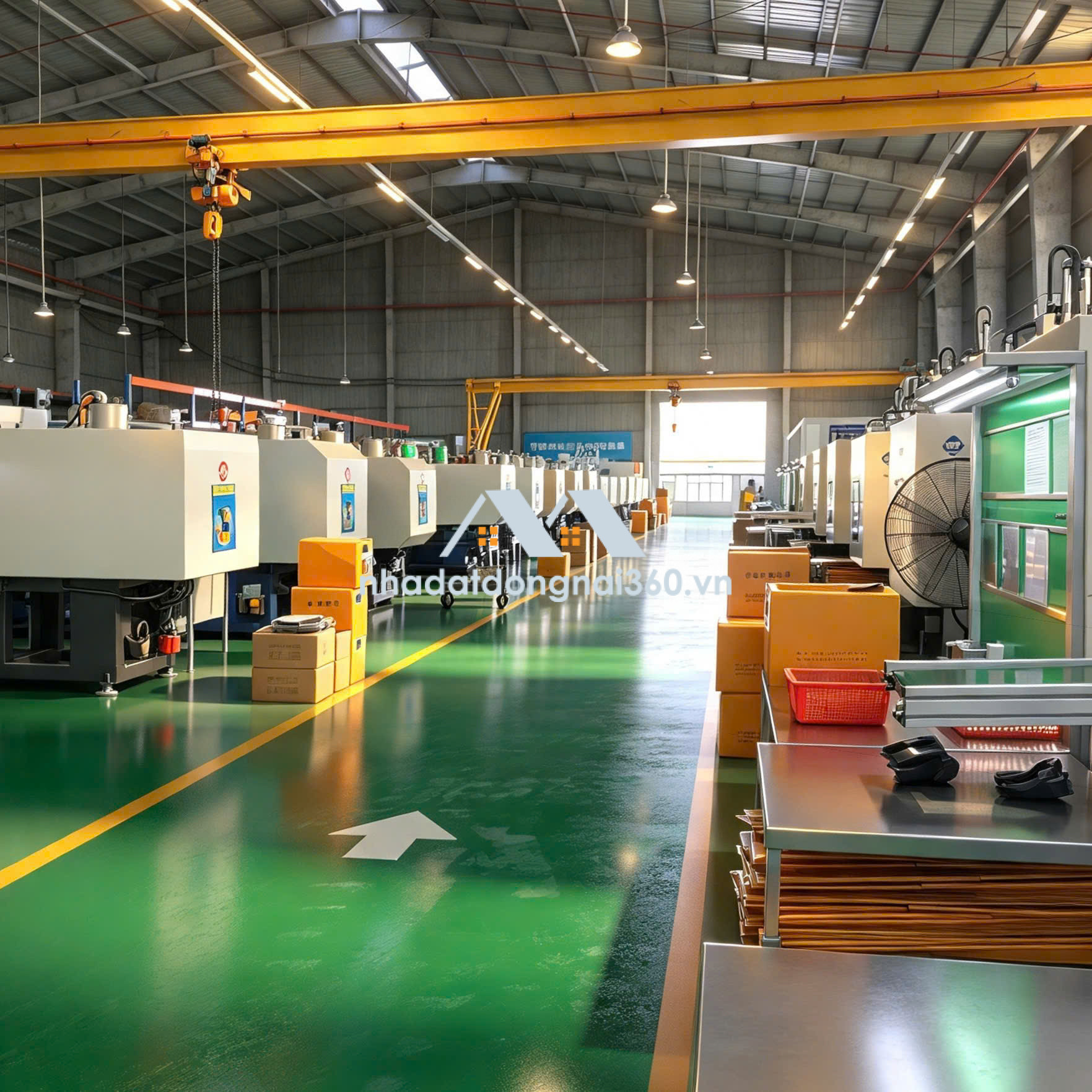 XT238 cho thuê nhà xưởng sản xuất kinh doanh lập nhiều ngành ưu tiên CNC, CN Phụ trợ