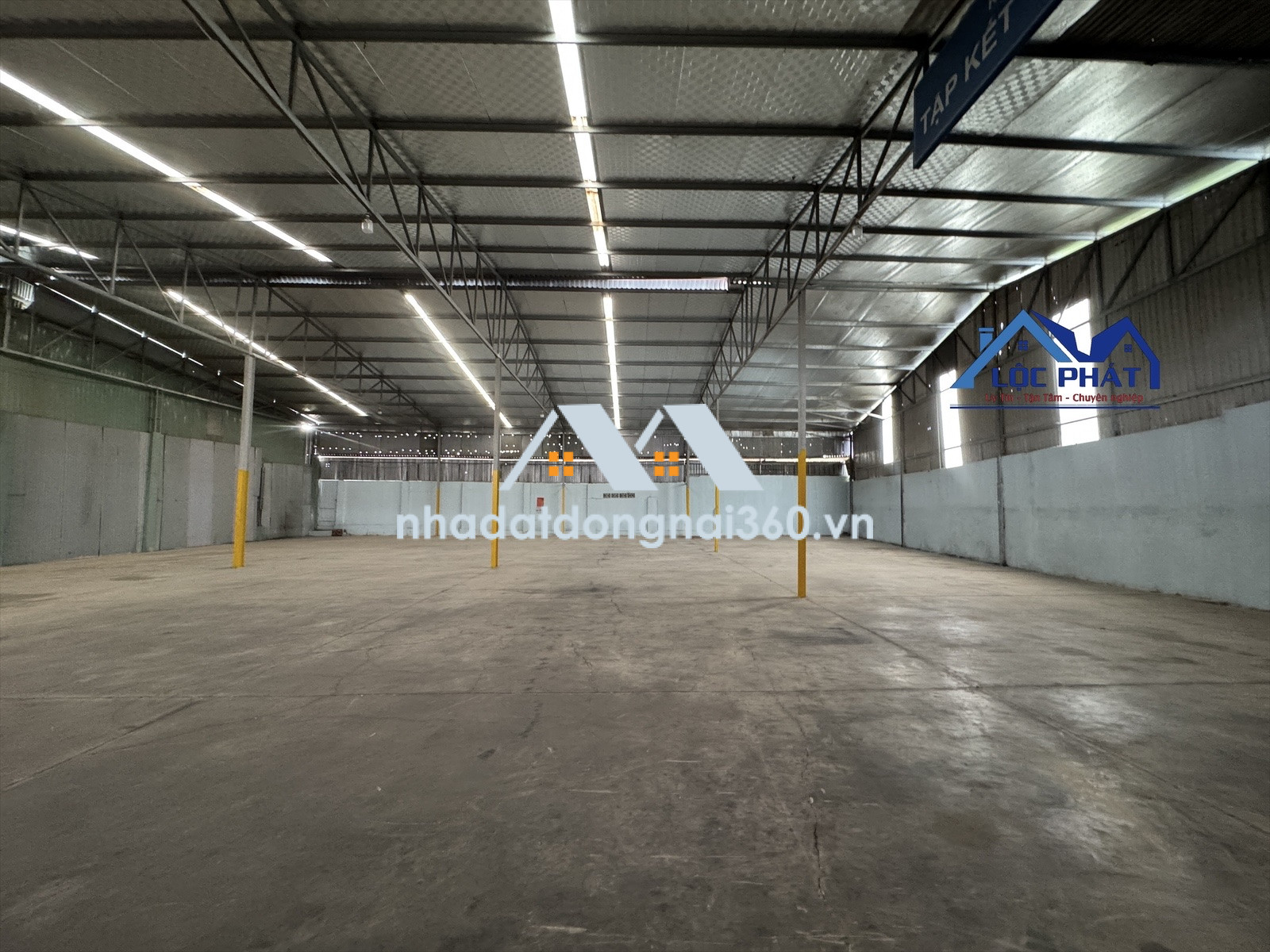 Cho thuê nhà xưởng 1.300m2 Lộc An Long Thành Đồng Nai chỉ 40 triệu/tháng