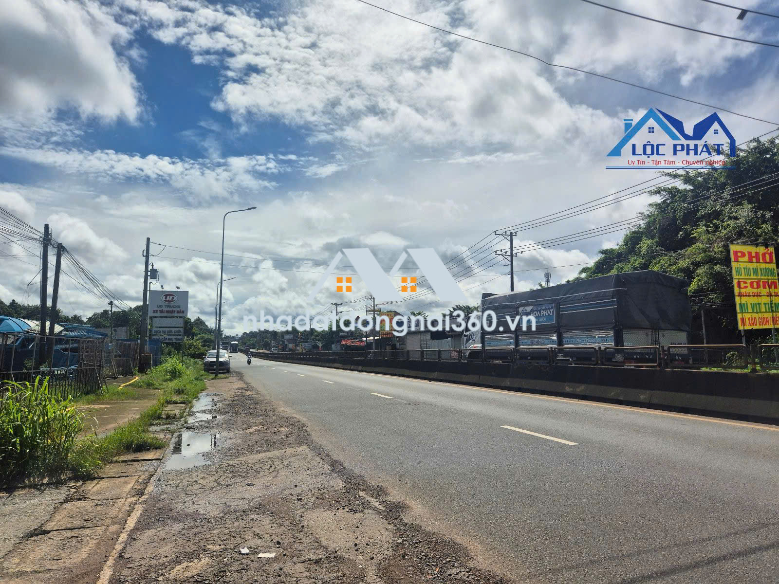 Bán nhà mặt tiền đường QL1A thuộc xã Hưng Lộc Thống Nhất Đồng Nai dt hơn 3000m² giá chỉ 25 tỷ