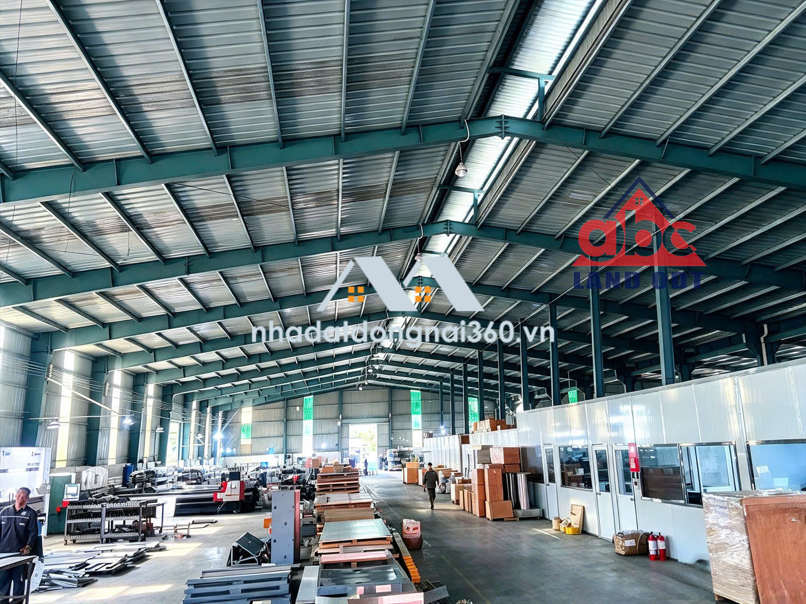 XT251 nhà xưởng sản xuất thu hút linh hoạt, trống xưởng sẵn sàng cho thuê bàn giao liền