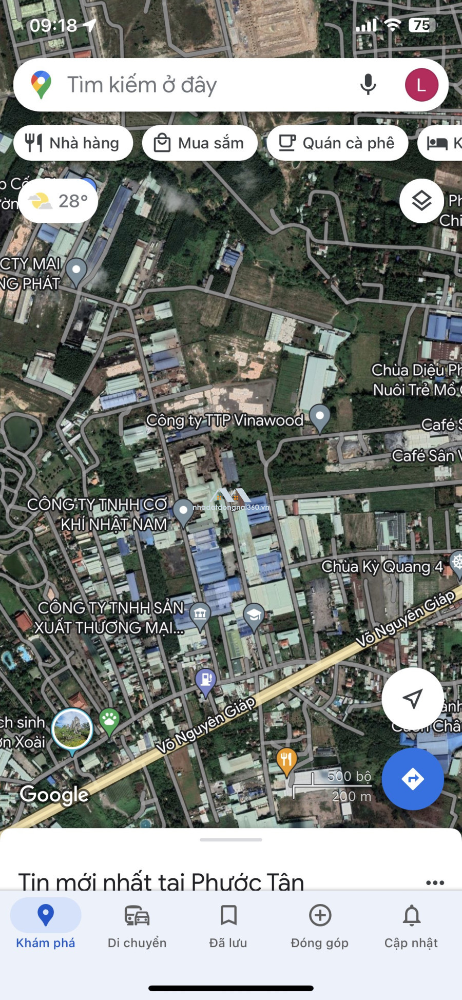 Bán xưởng 2200m2 phường Phước Tân, Biên Hoà, Đồng Nai