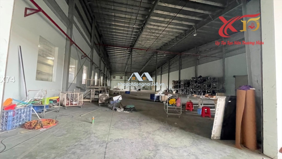Cho thuê xưởng 10.000m2 KCN Hố Nai 3, huyện Trảng Bom chỉ 3$/m2/tháng