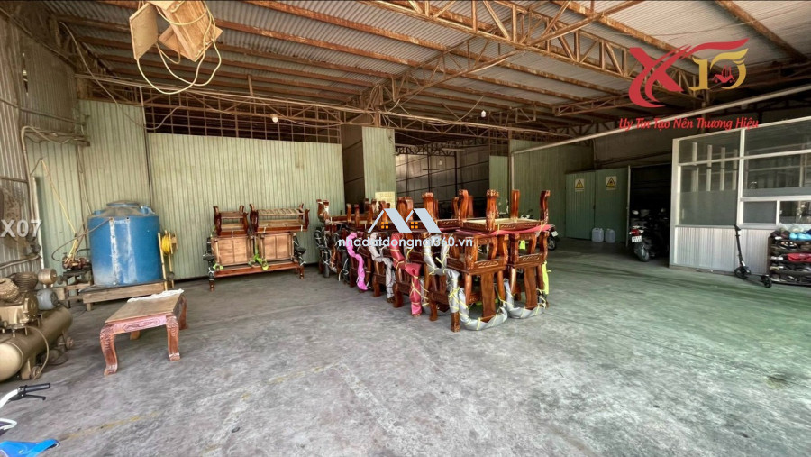 Bán xưởng sản xuất + nhà mái thái siêu đẹp, 2 mặt tiền trước sau phường Long Bình, Biên Hoà