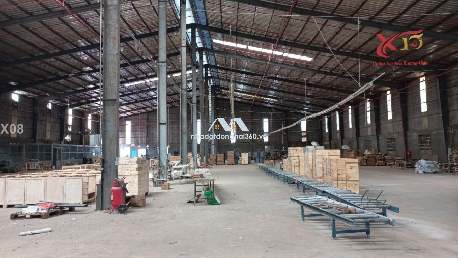 Cho thuê nhà xưởng 7700 m2 giá 30.000/m2 gần khu công nghiệp Sông Mây