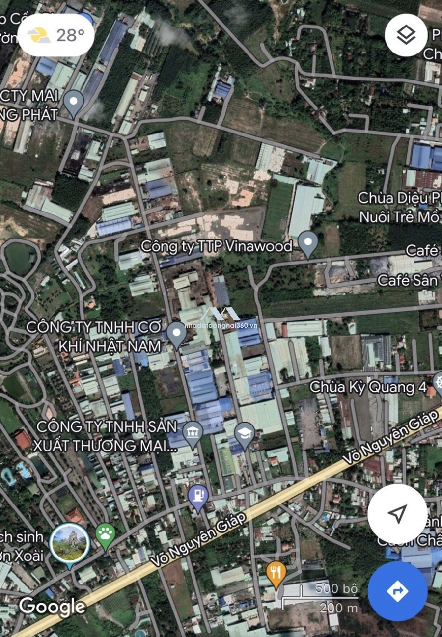 Bán xưởng 2200m2 giá chỉ 20 tỷ - Phước Tân, Biên Hoà, Đồng Nai