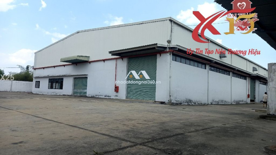 Bán nhà xưởng lô gốc 2 mặt tiền đường nhựa KCN Nhơn Trạch, Đồng Nai