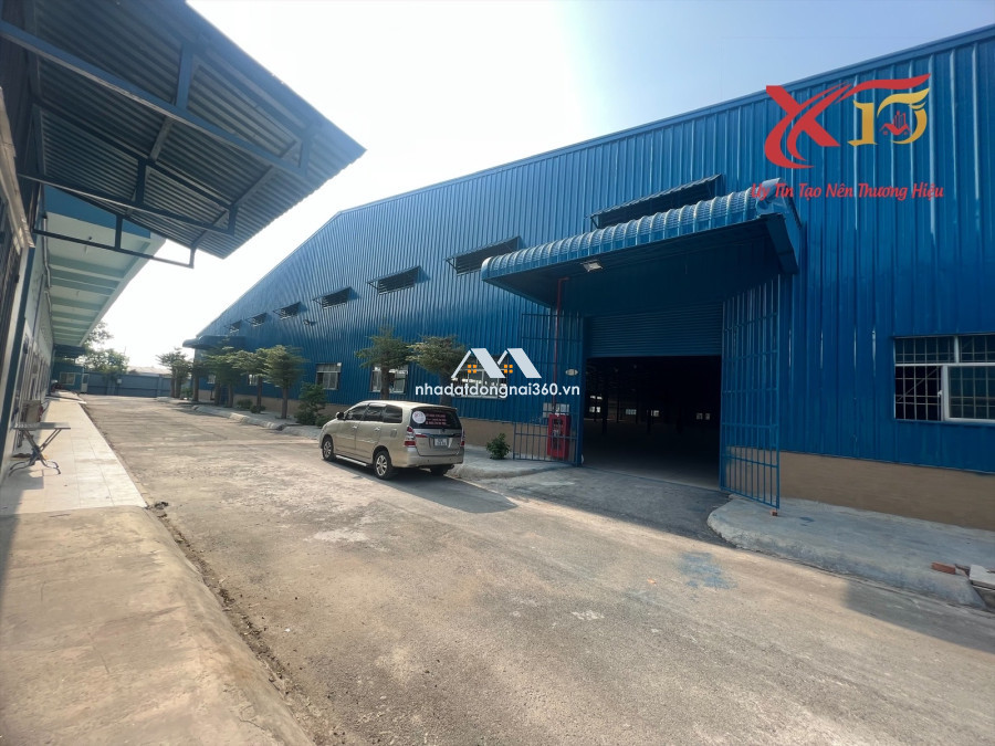 Cho thuê xưởng diện tích 6.300m2 giá 600 triệu kcn Nhơn Trạch Đồng Nai