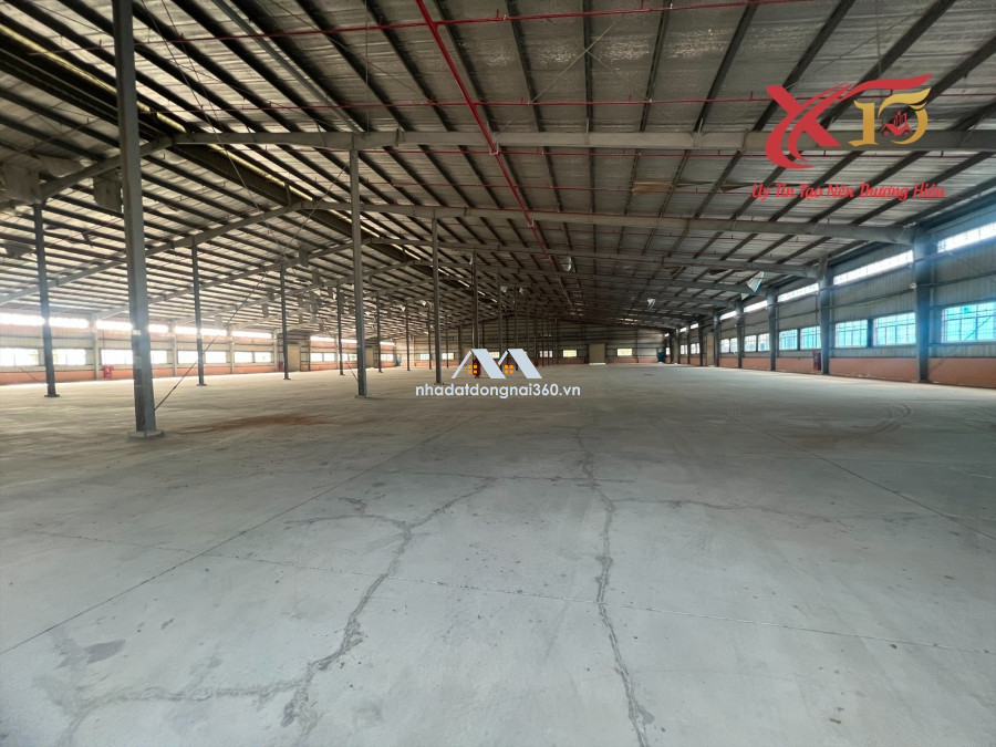 Cho thuê xưởng diện tích 6.300m2 giá 600 triệu kcn Nhơn Trạch Đồng Nai