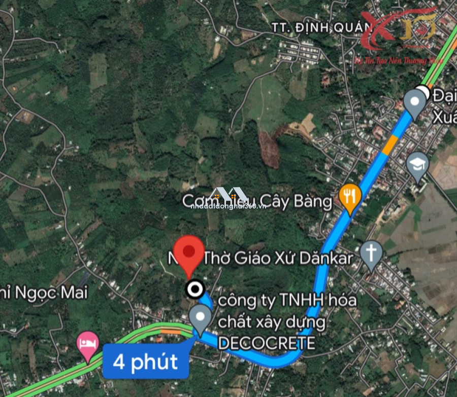 Bán đất xã Phú Ngọc Huyện Định Quán diện tích 11345m2 giá chỉ 6,8 tỷ