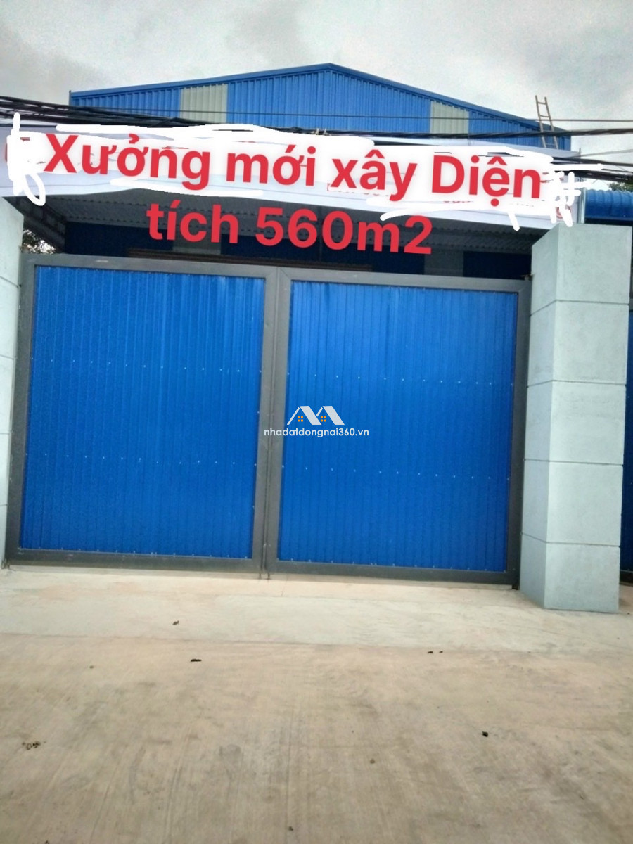 Cho thuê kho xưởng 560m giá 25 triệu/tháng- Trảng Dài-Biên Hòa-Đồng Nai