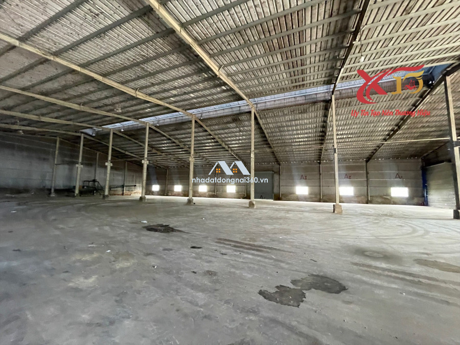 Cho thuê xưởng 5000m2 giá 120 triệu-Phước Tân-Biên Hoà-Đồng Nai