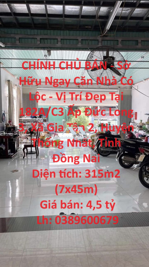 ĐẤT ĐẸP – GIÁ TỐT - CẦN BÁN LÔ ĐẤT tại  Xã Bảo Hoà Xuân Lộc, Đồng Nai