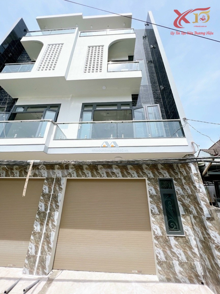 Bán nhà 1 trệt 3 lầu phường Tân Hiệp Biên Hòa dt 63m2 giá chỉ 4,1 tỷ