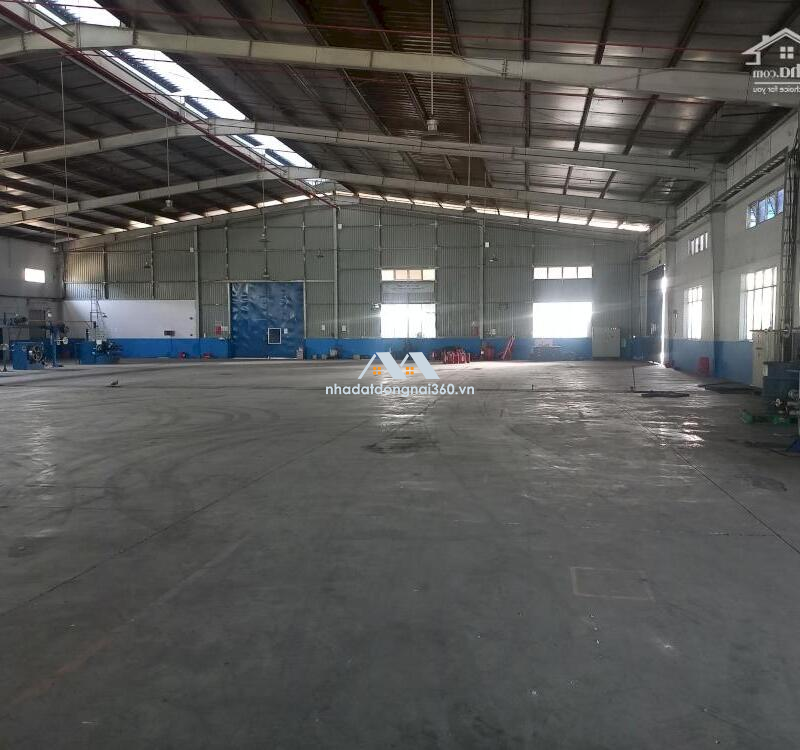 Cho thuê xưởng sản xuất 6000m2 KCN Long ,Huyện Long Thành, Đồng Nai
